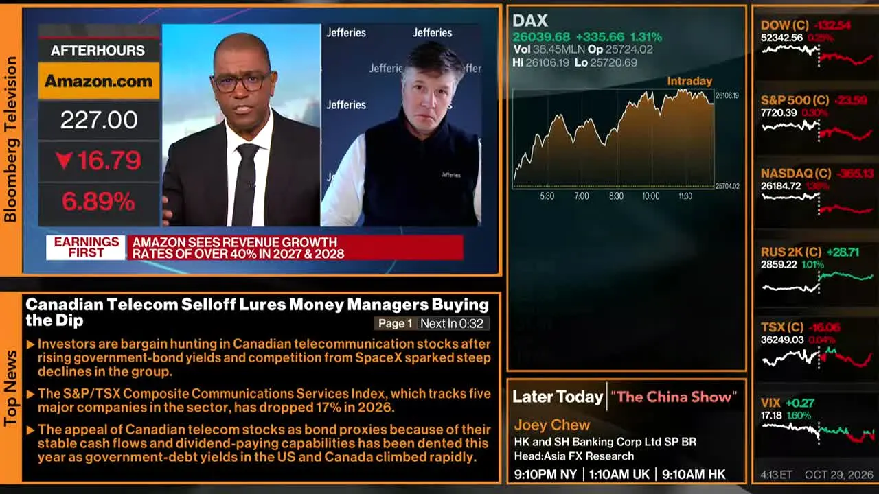 Bloomberg TV live