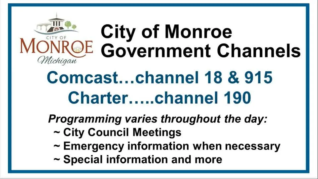 Monroe Community Media Education Channel live