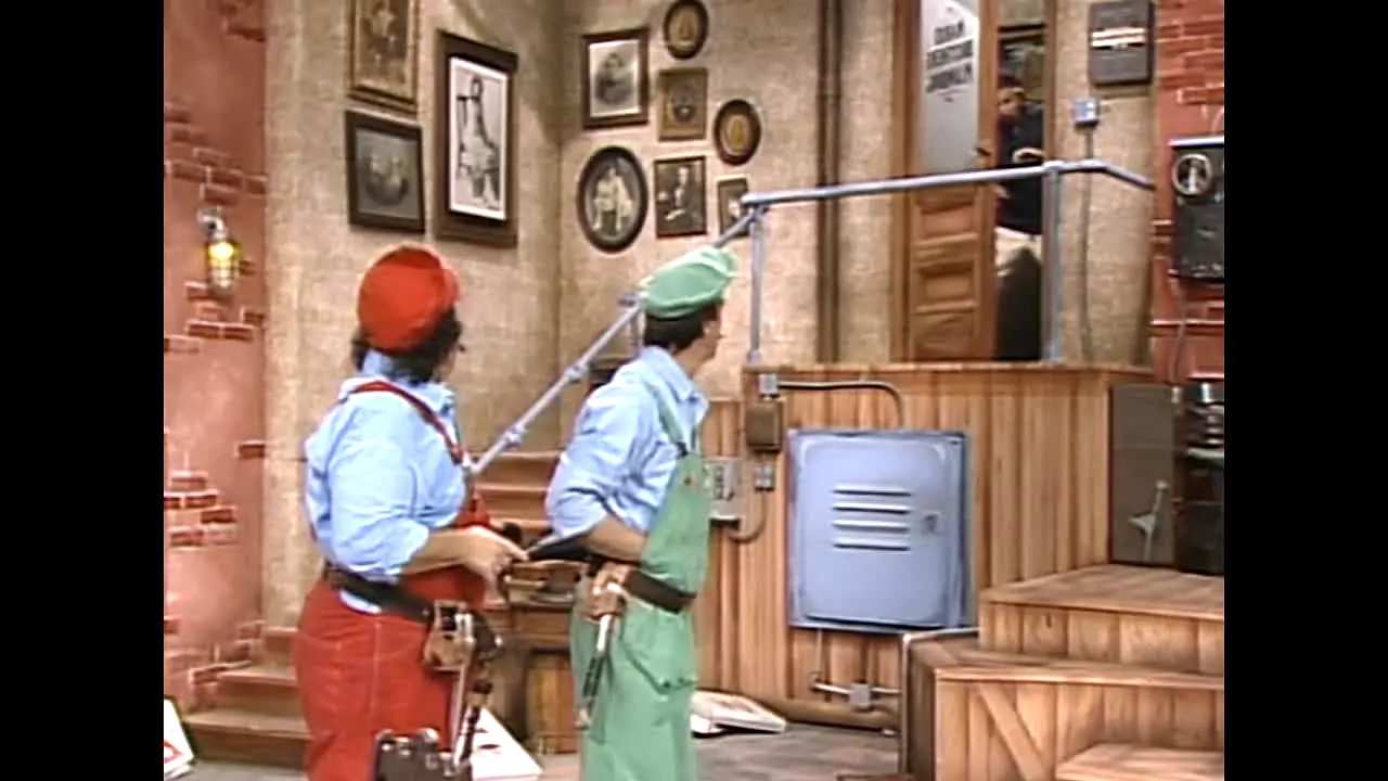 Super Mario Brothers live