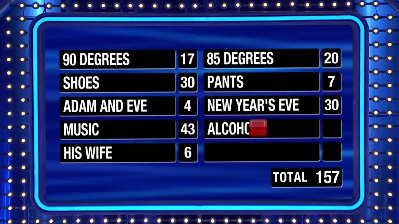Family Feud live