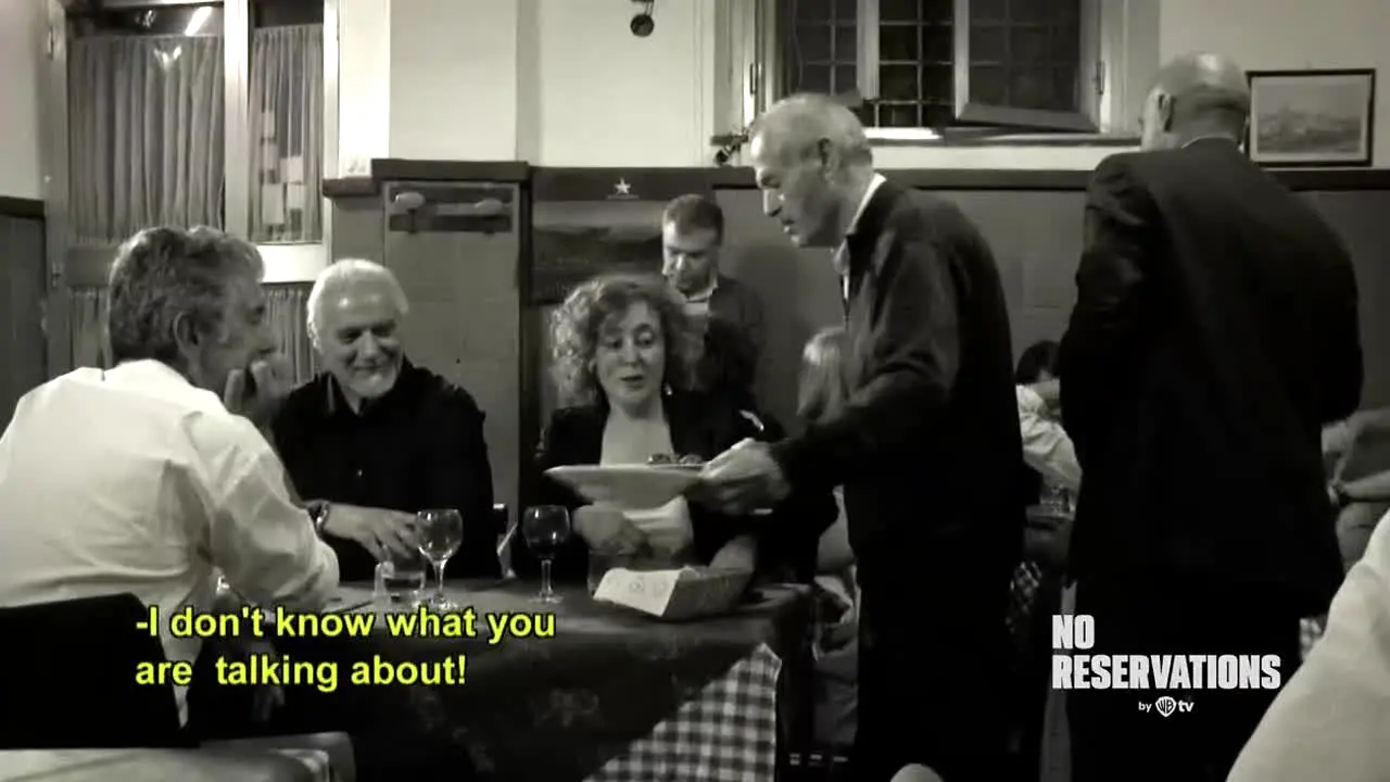 No Reservations live