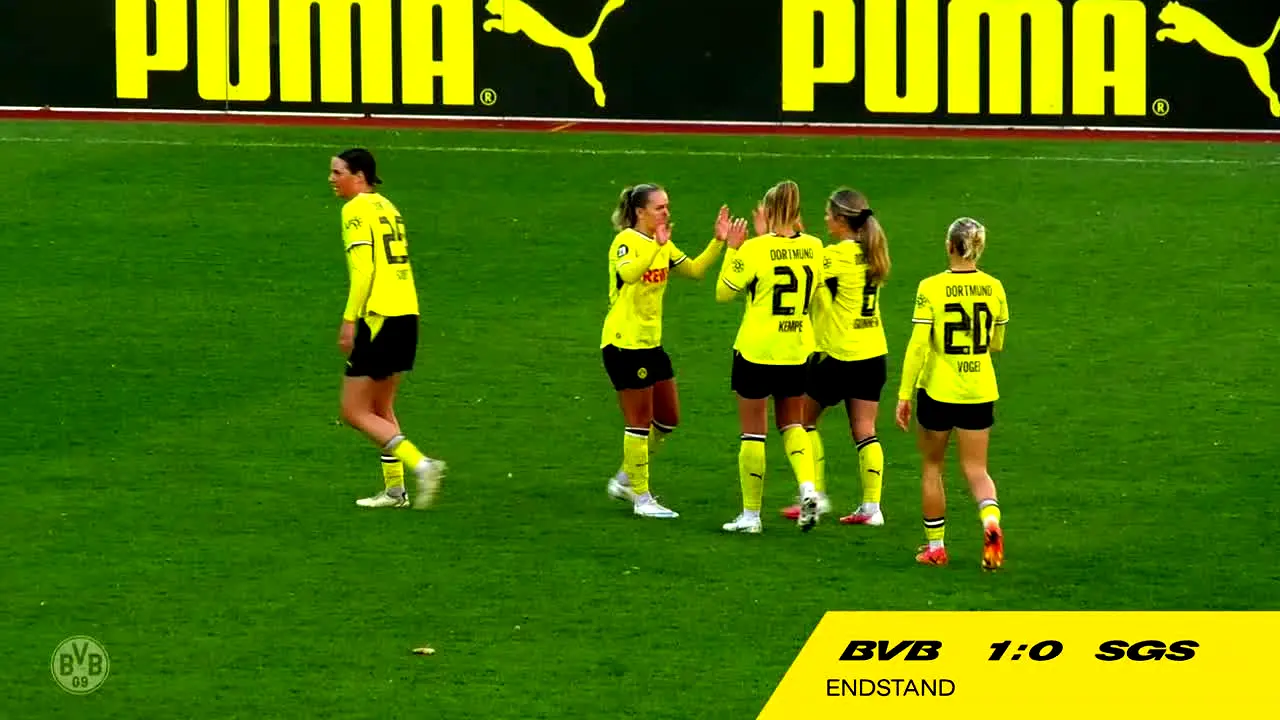 BVB-Frauen en direct