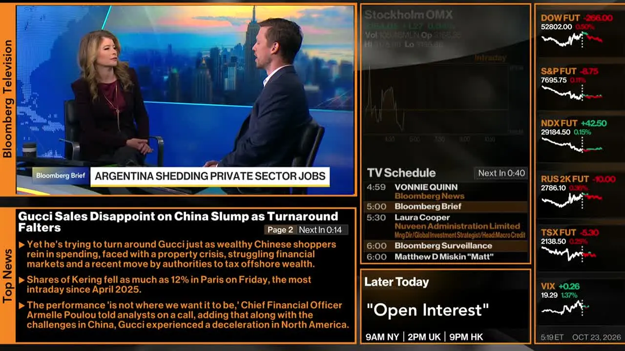 Bloomberg TV+ en direct