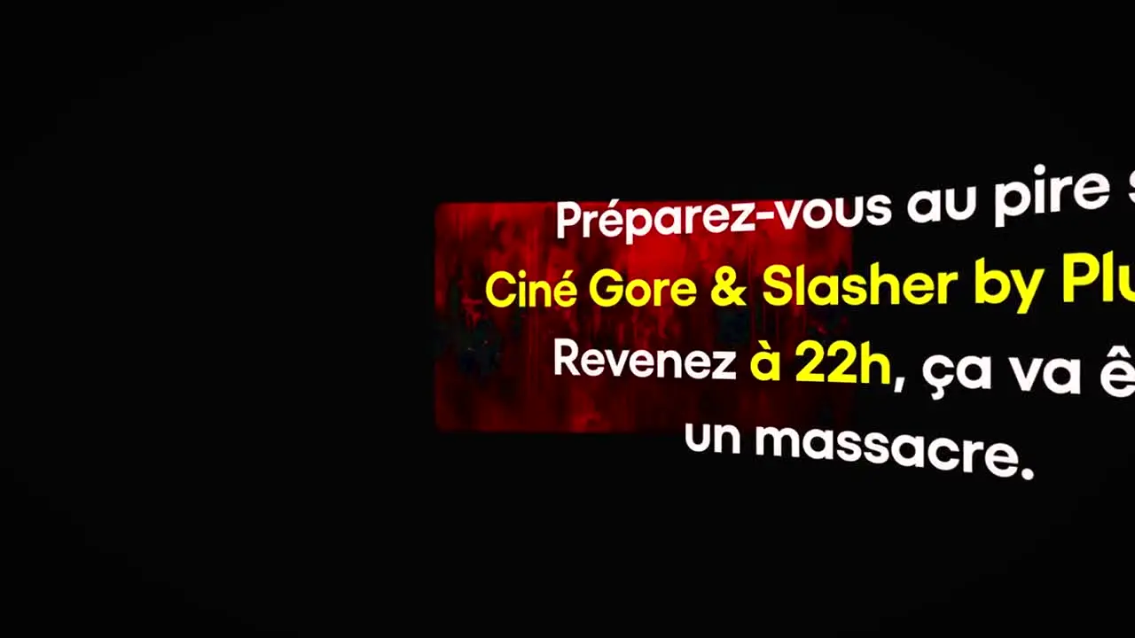 Ciné Gore & Slasher by Pluto TV live