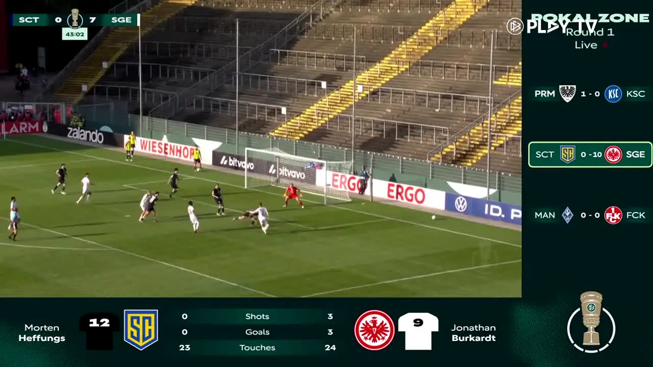 DFB Play TV live