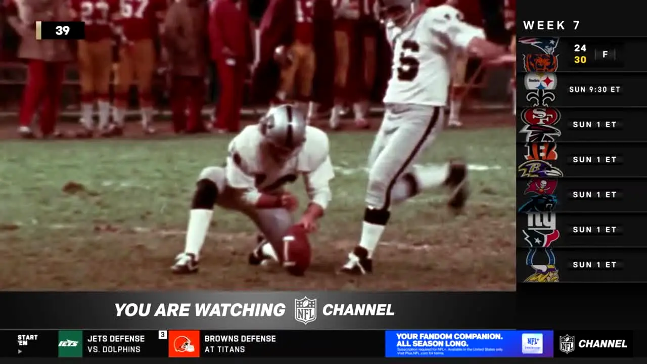 NFL Channel in diretta
