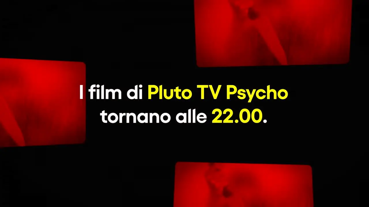 Pluto TV Psycho in diretta