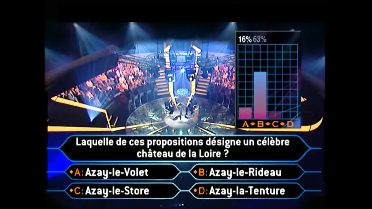 Qui veut gagner des millions? live