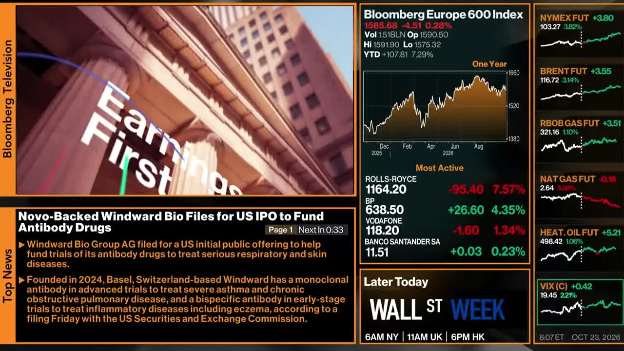 Bloomberg TV en direct