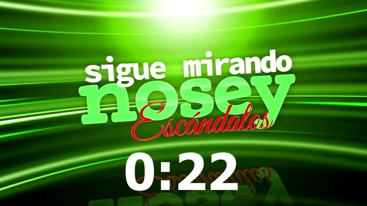 Nosey Escándalos live