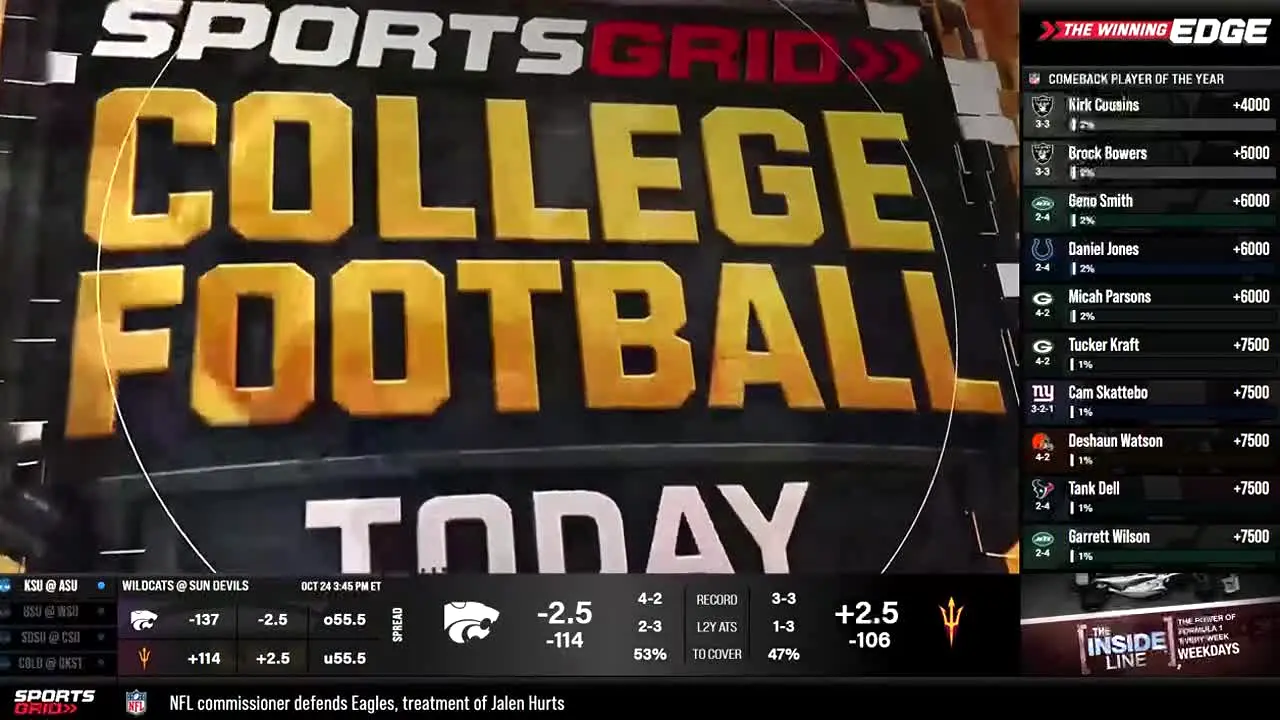 SportsGrid in diretta