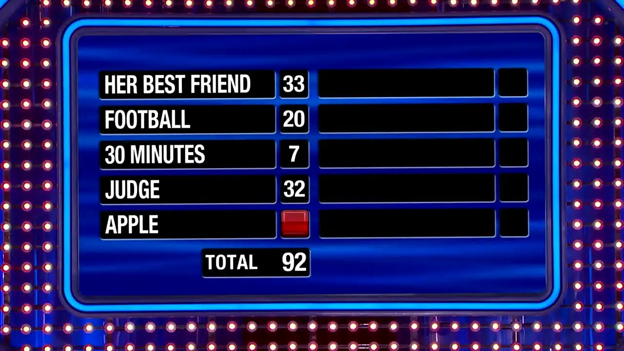 Family Feud live