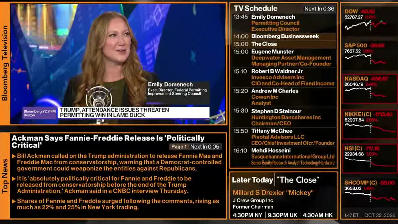 Bloomberg TV+ live