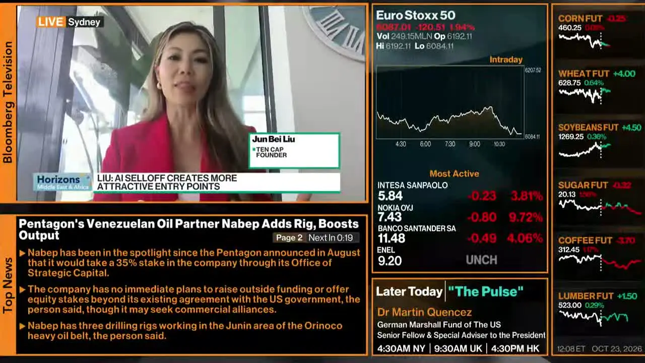 Bloomberg TV+ live