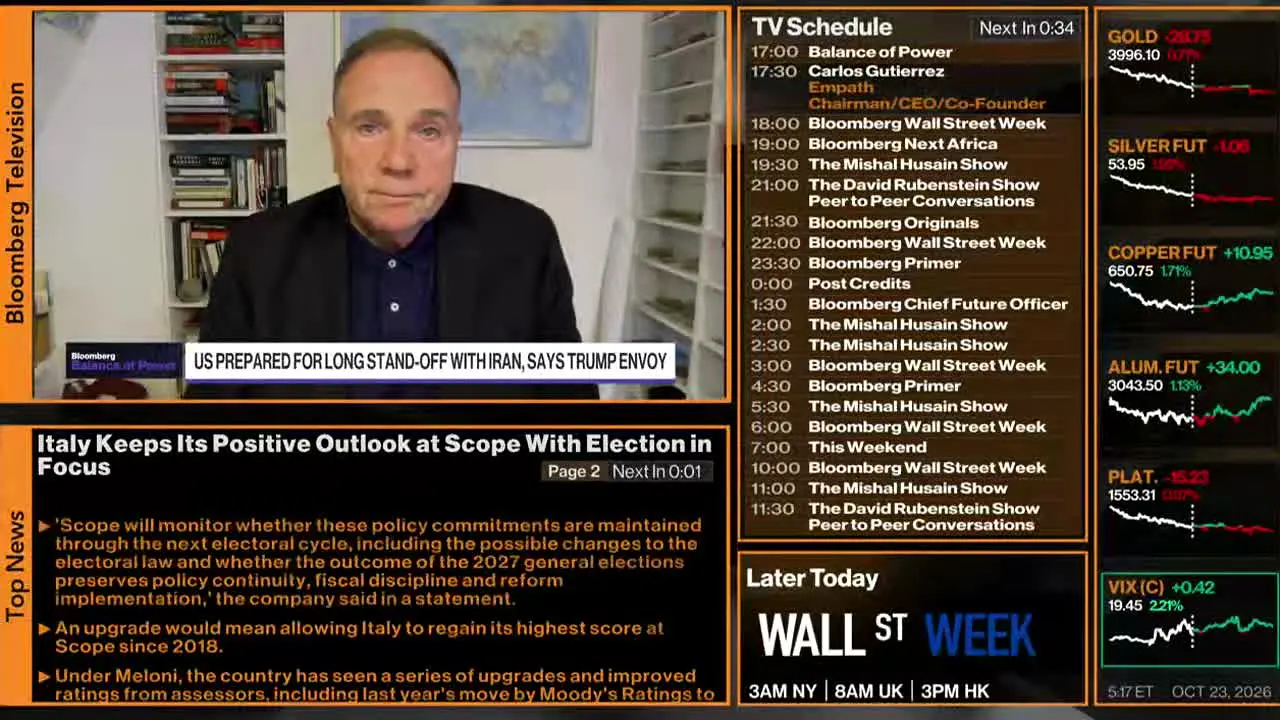 Bloomberg TV+ en direct