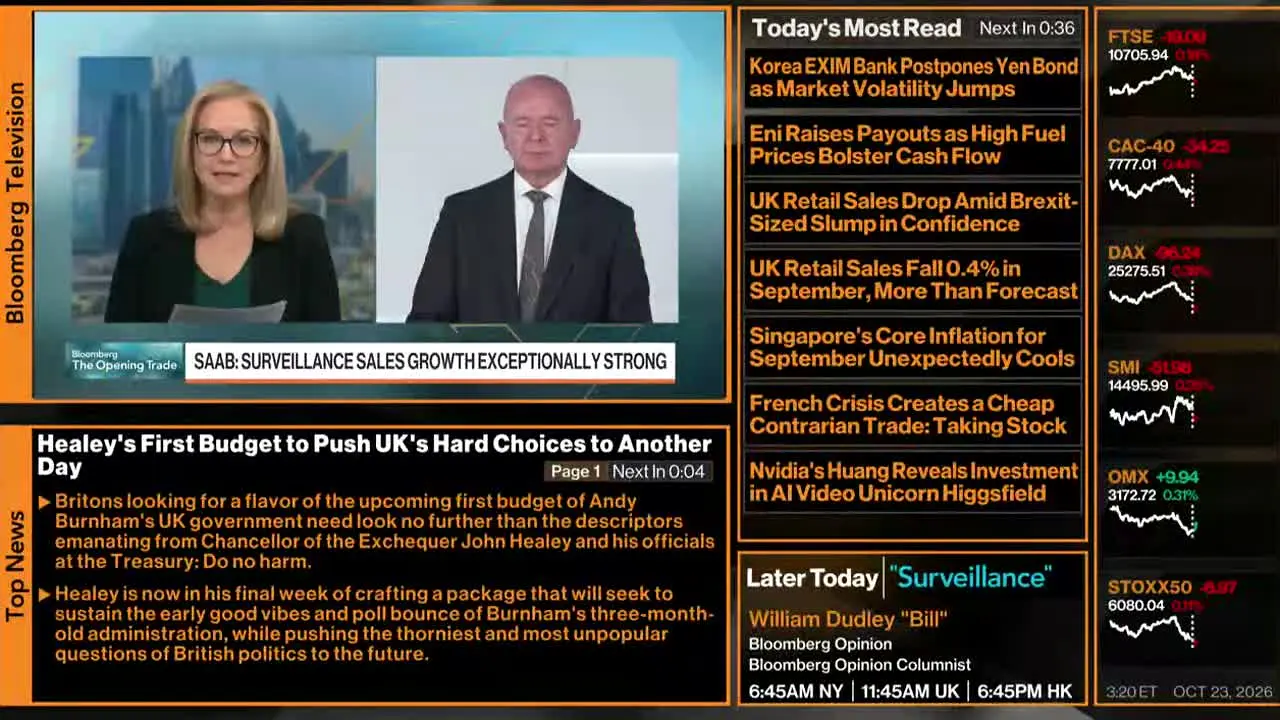Bloomberg TV+ en direct