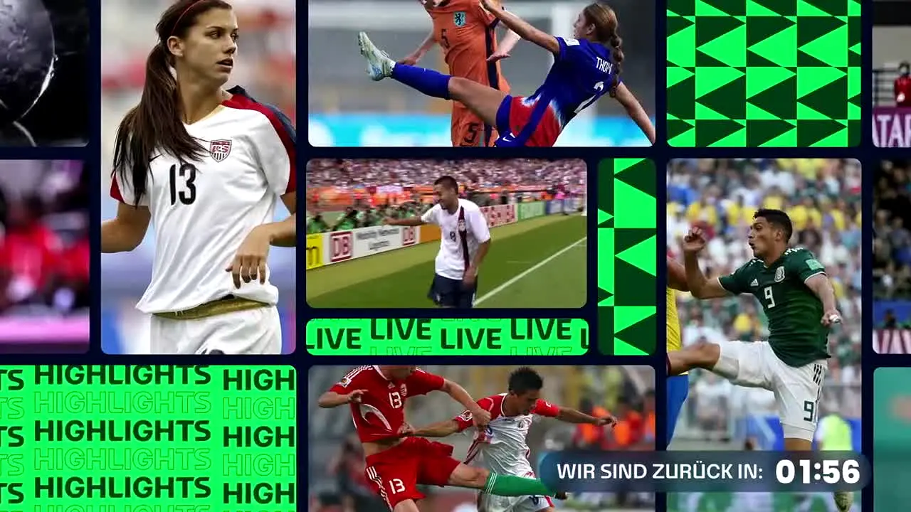 FIFA+ na żywo