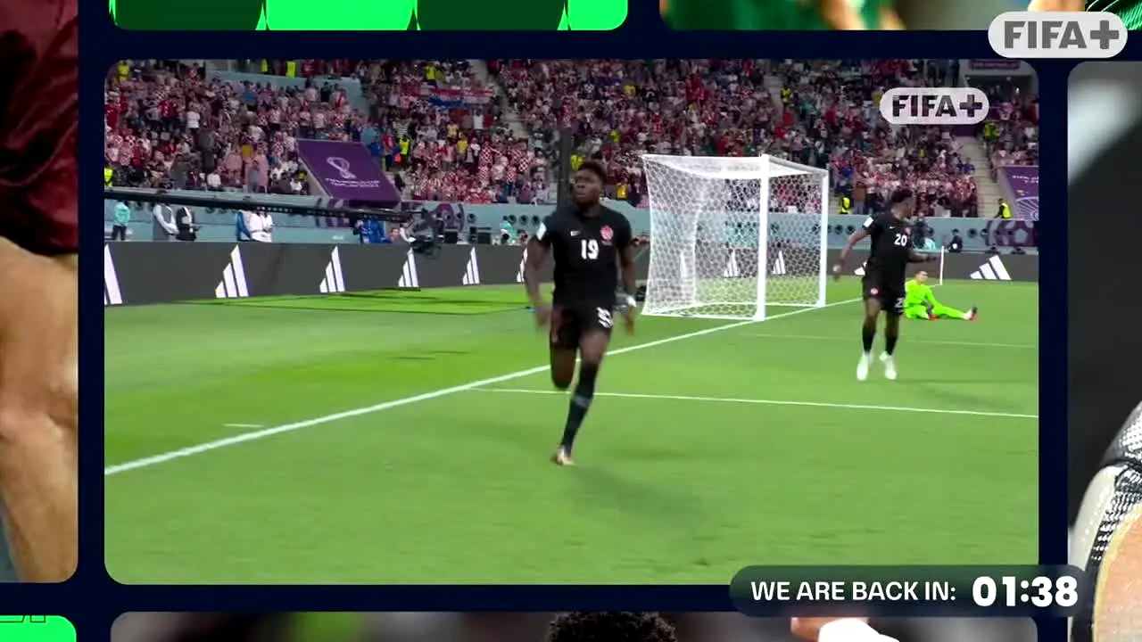 FIFA+ live