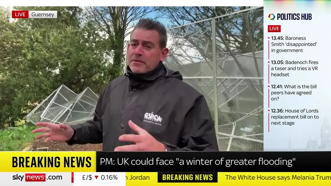 Sky News International live