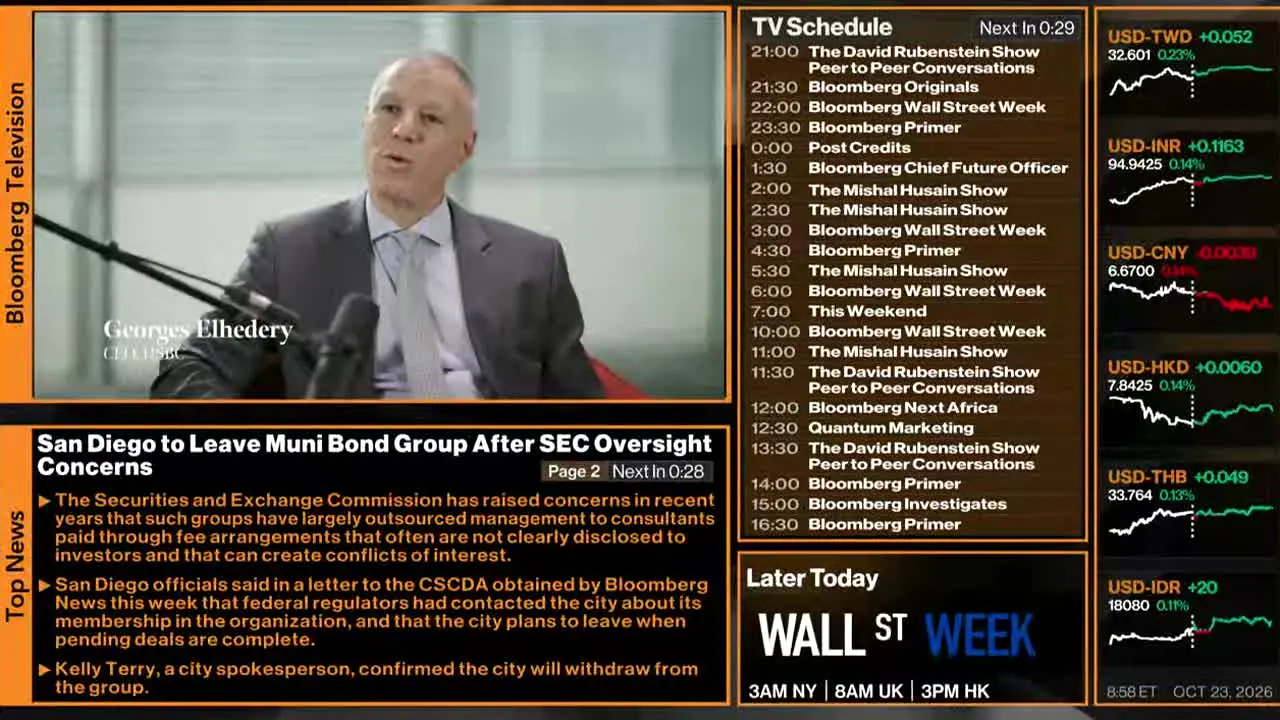 Bloomberg TV+ live