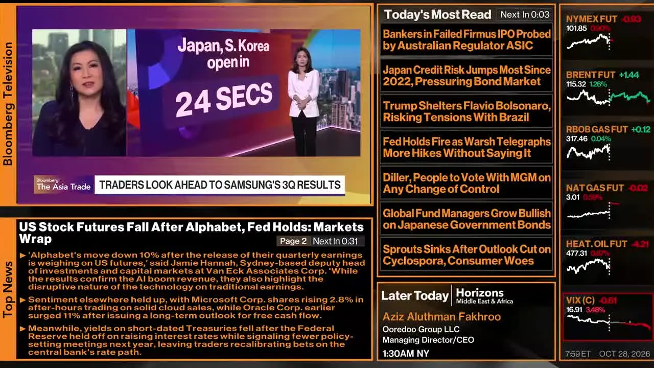 Bloomberg TV+ in diretta