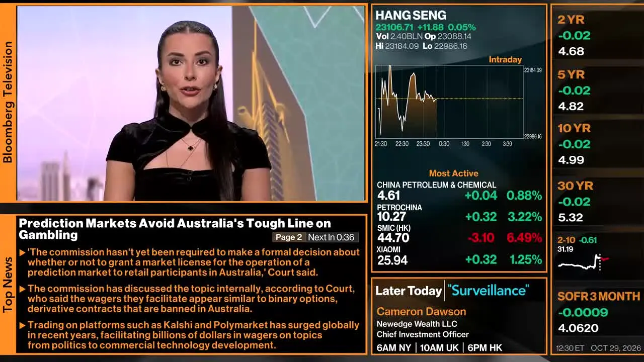 Bloomberg TV+ live