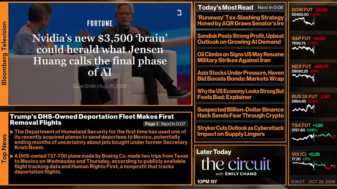 Bloomberg TV+ en vivo
