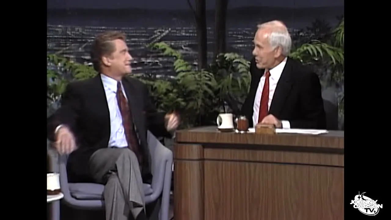 Johnny Carson TV in diretta