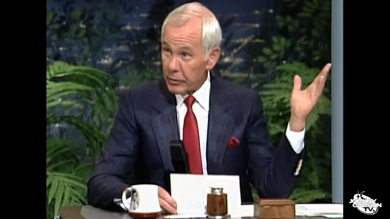 Johnny Carson TV live