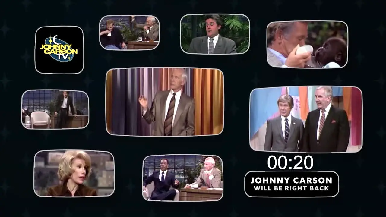 Johnny Carson TV na żywo