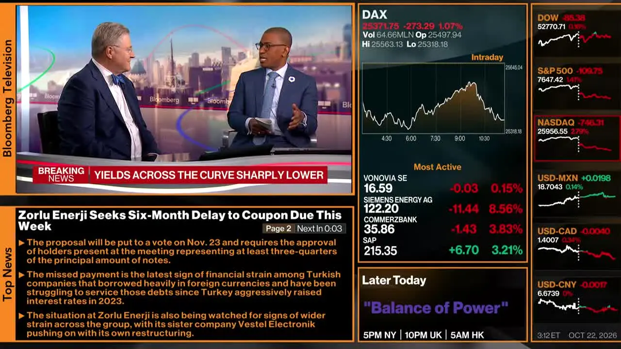 Bloomberg TV+ live