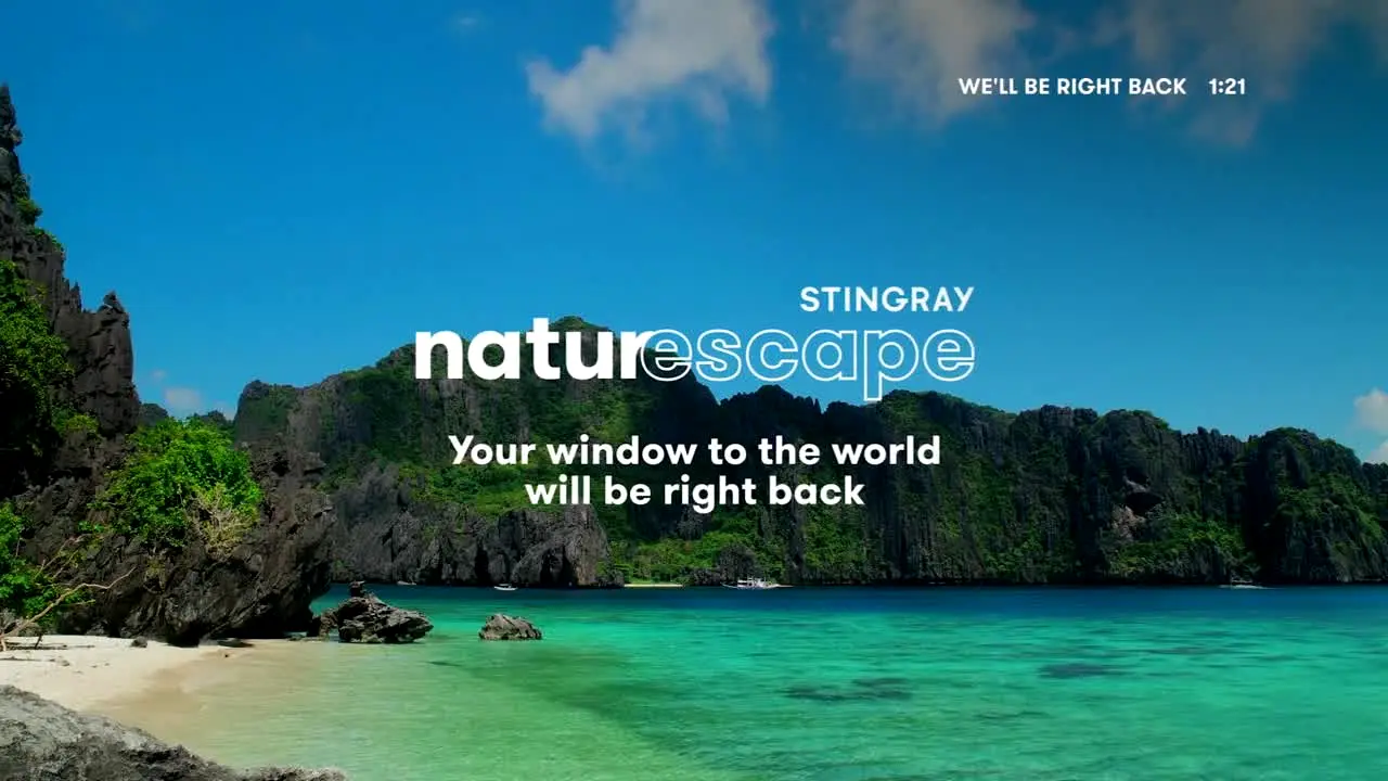 Stingray Naturescape in diretta
