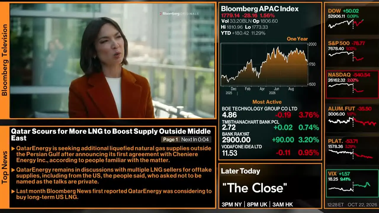 Bloomberg TV+ live