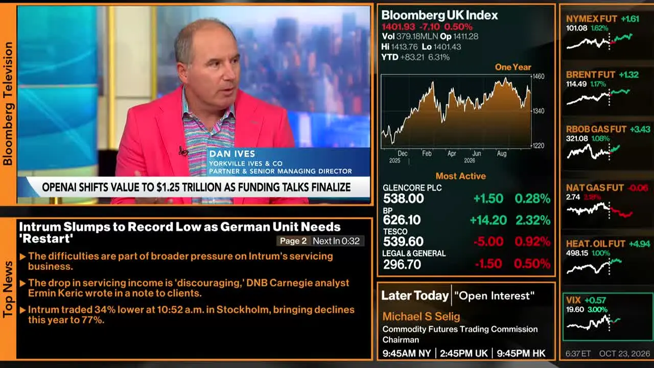 Bloomberg TV+ live