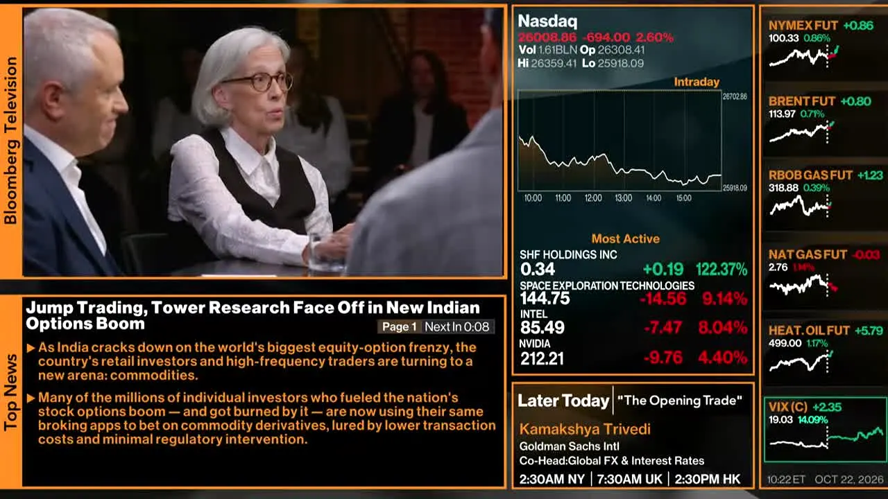 Bloomberg TV+ live
