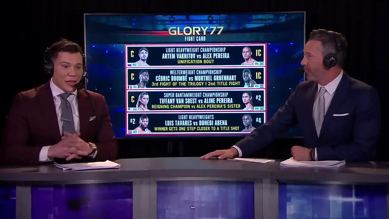 GLORY Kickboxing en direct