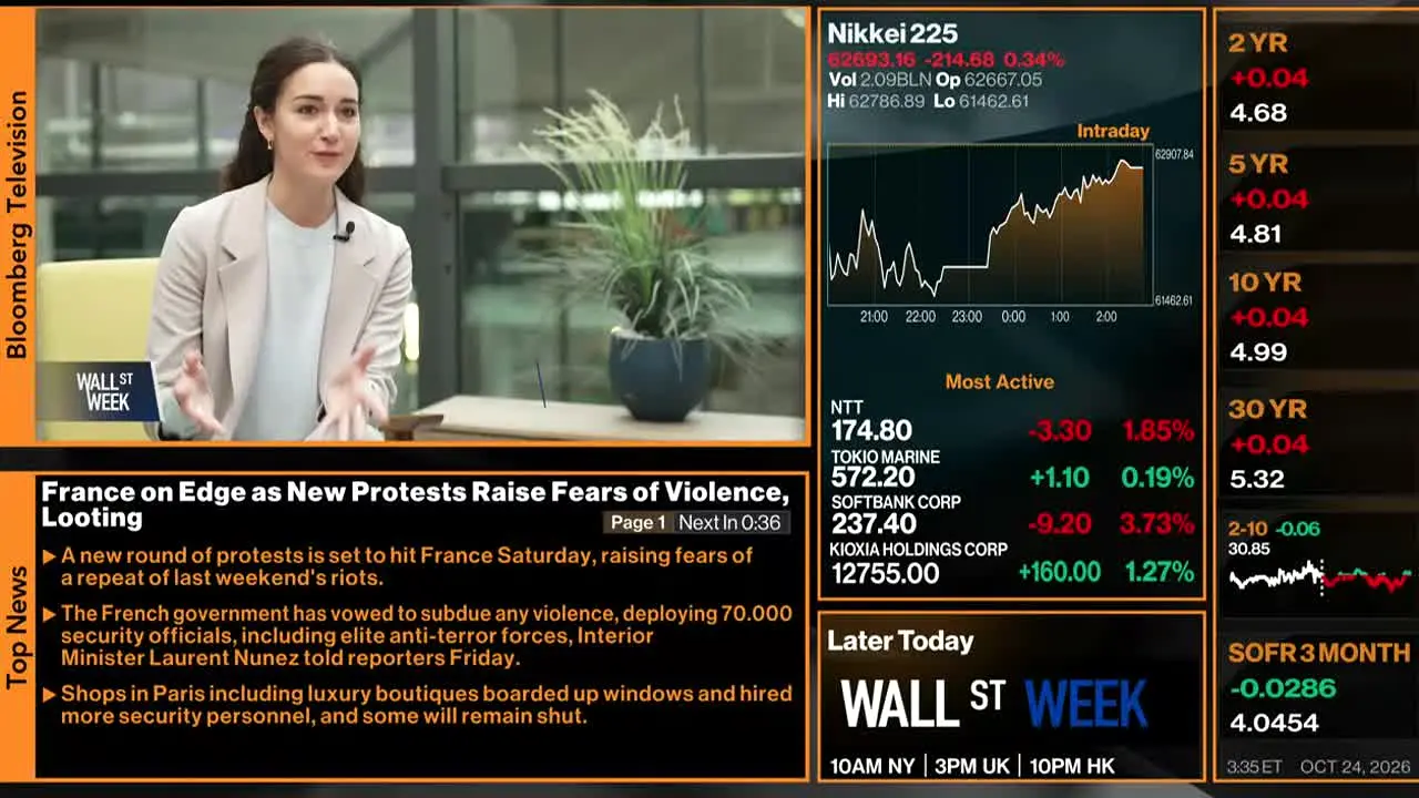 Bloomberg TV+ live