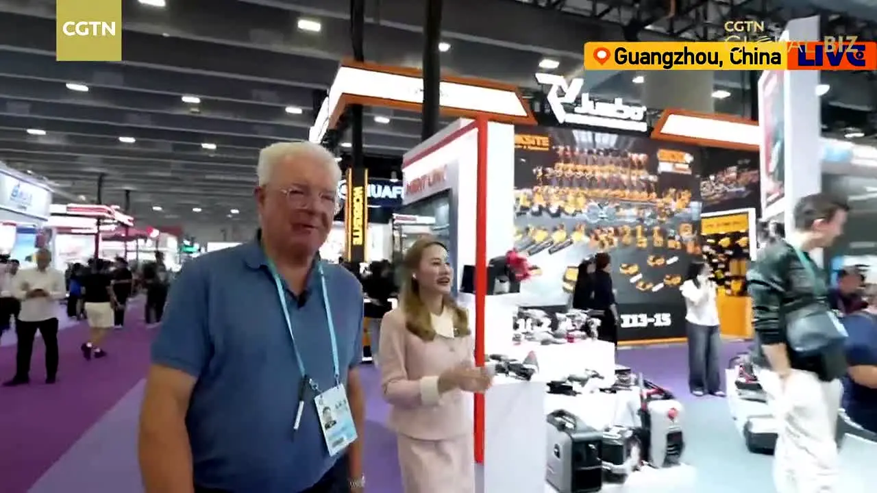 CGTN Global Biz live