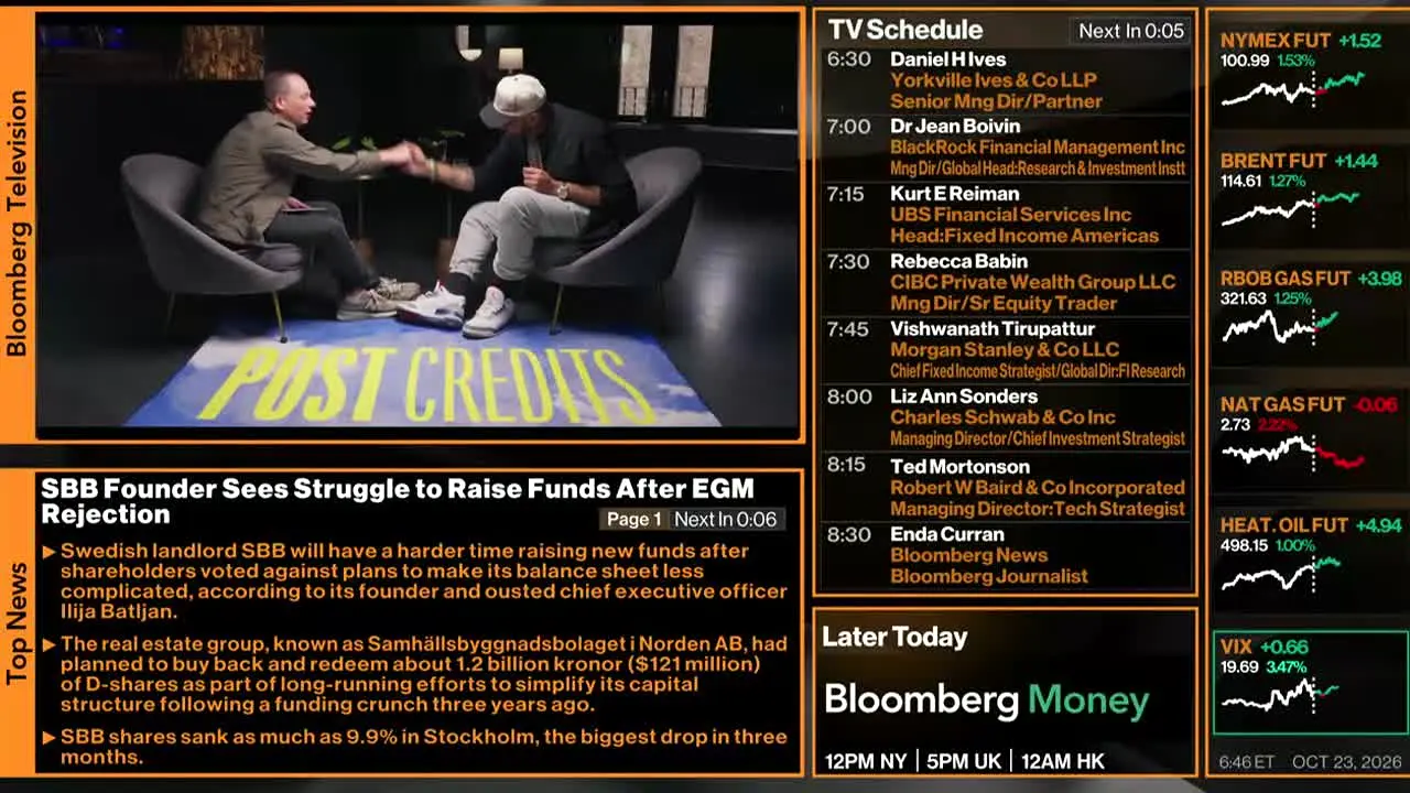 Bloomberg TV+ ao vivo