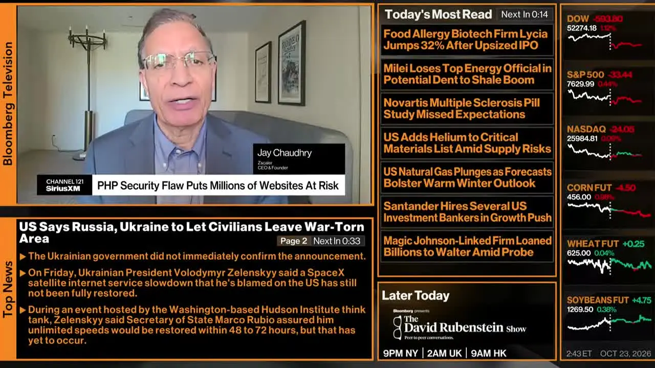 Bloomberg TV+ en direct