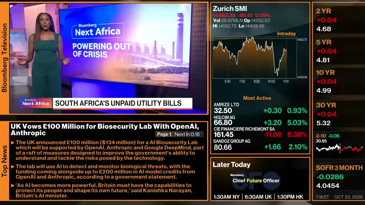 Bloomberg TV+ en direct
