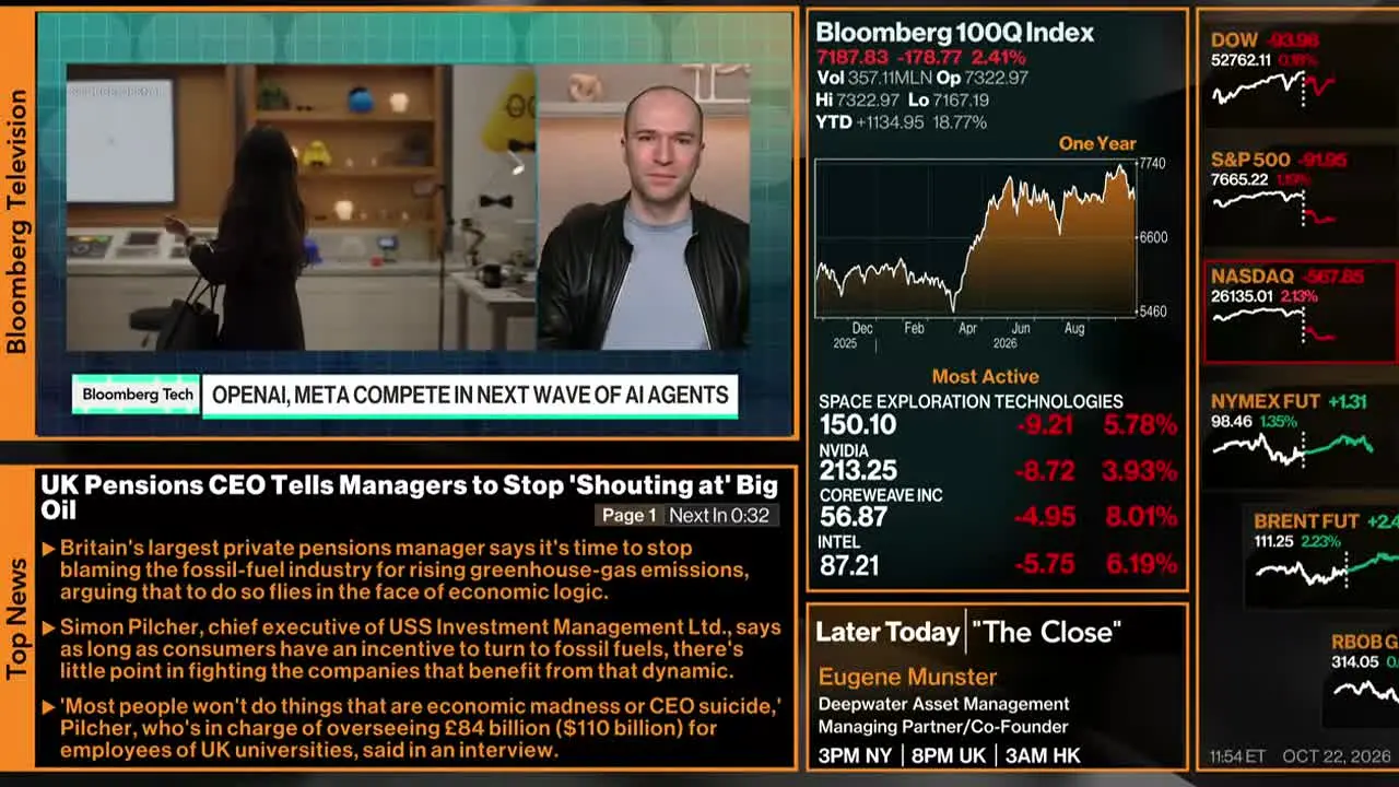 Bloomberg TV+ in diretta