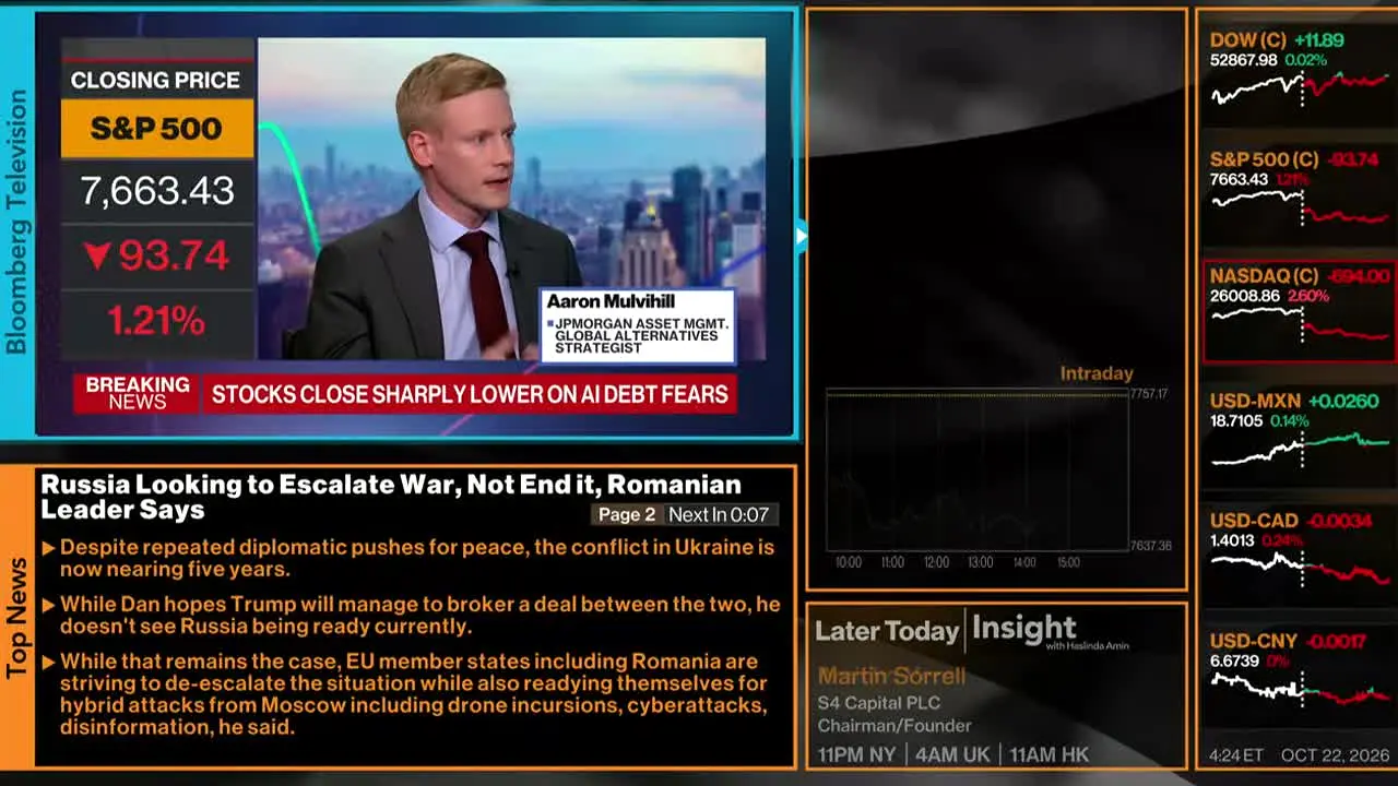 Bloomberg TV+ live