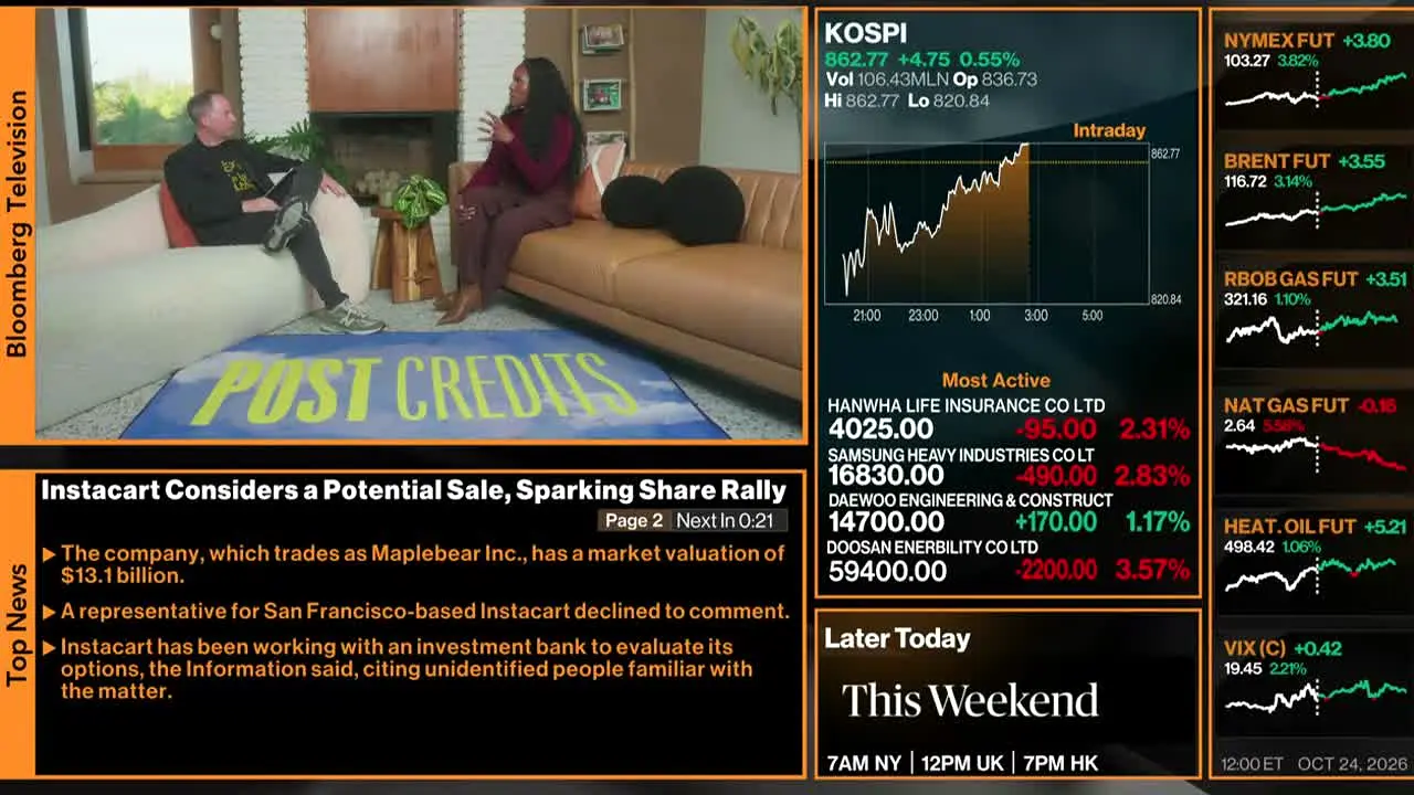 Bloomberg TV+ en direct