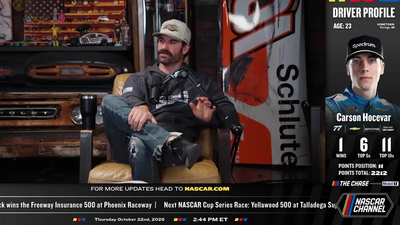 NASCAR — прямой эфир