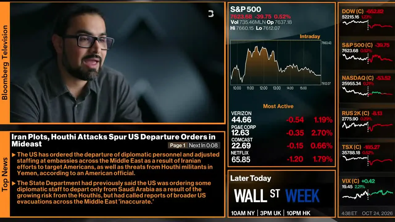 Bloomberg TV+ live