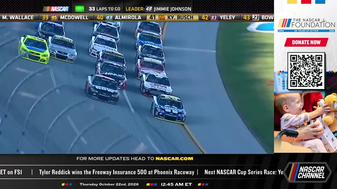 NASCAR in diretta