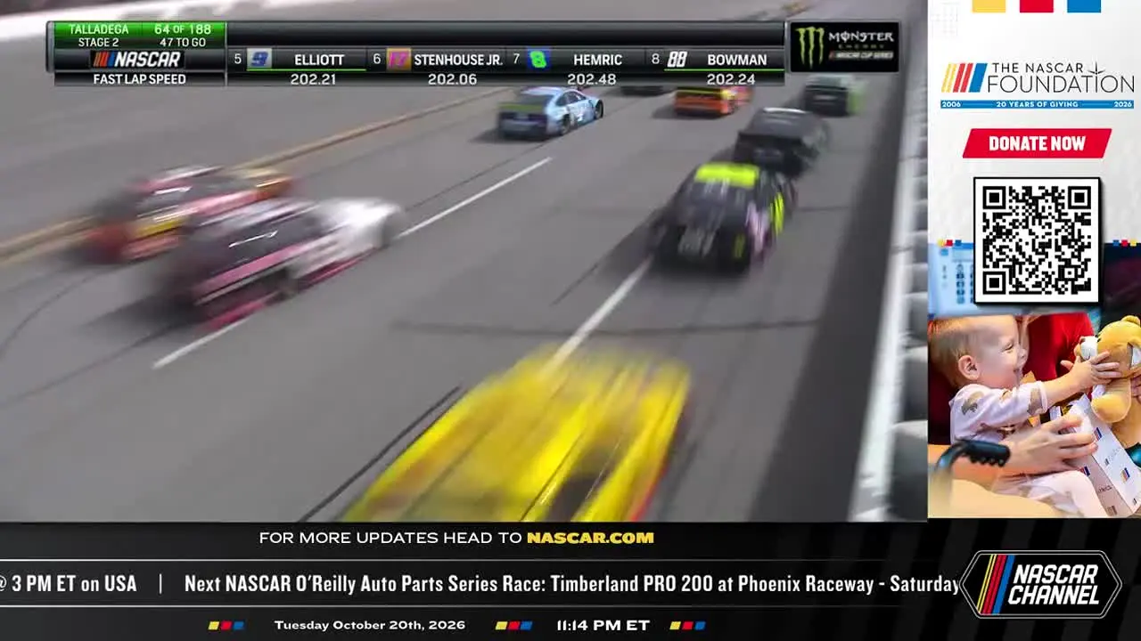 NASCAR in diretta