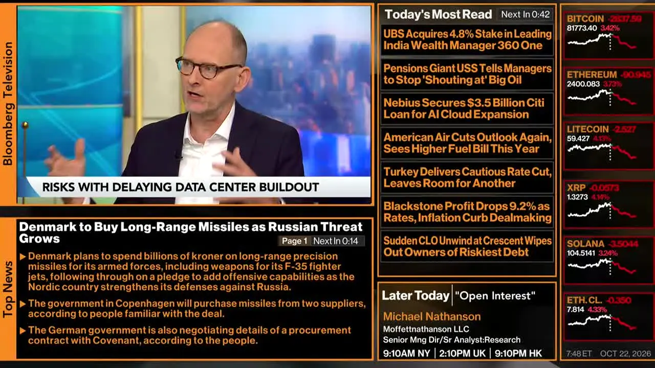 Bloomberg TV+ in diretta