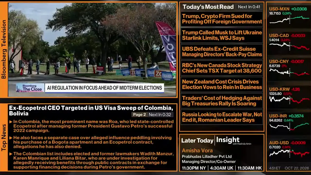 Bloomberg TV+ en direct